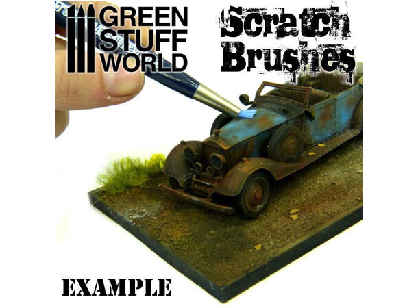 Scratch Brushes Set - 5 st Green Stuff World 