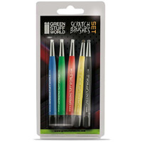 Scratch Brushes Set - 5 st Green Stuff World