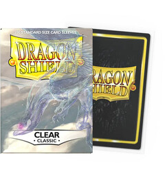 Sleeves Clear x100 - 63x88 m/box Dragon Shield Kortbeskyttere med deckbox