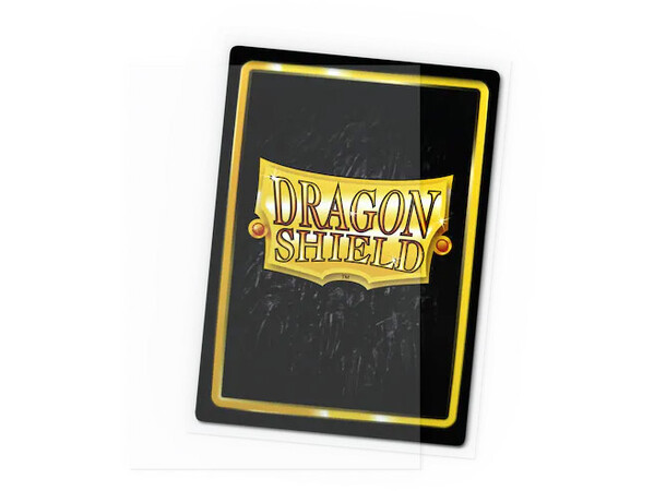 Sleeves Clear x100 - 63x88 m/box Dragon Shield Kortbeskyttere med deckbox