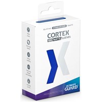 Sleeves Cortex Blå MATTE x100 - 66x91 Ultimate Guard Standard Size