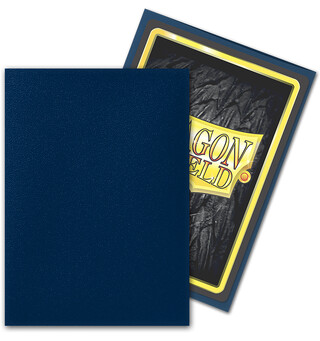 Sleeves Matte Midnight Blue x100 66x91 Dragon Shield