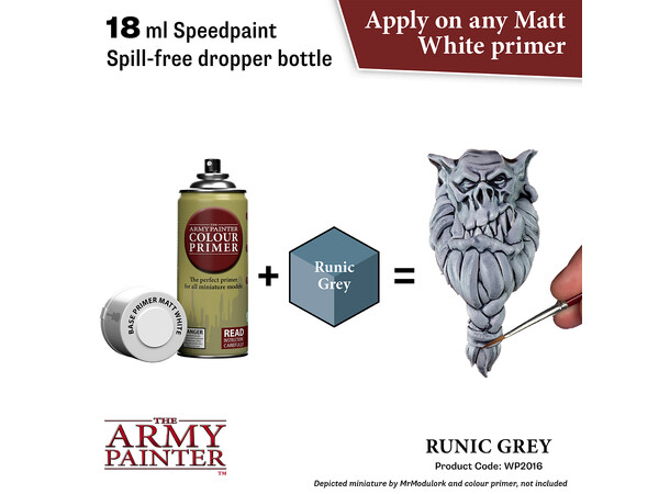 Speedpaint 2.0 Runic Grey Army Painter - 18ml