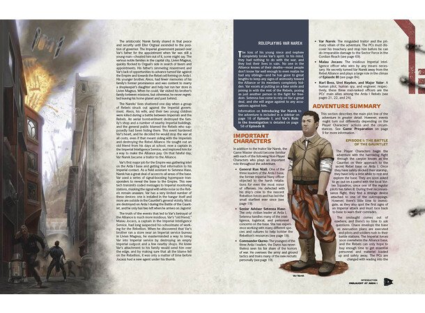 Star Wars RPG AoR Onslaught at Arda I Age of Rebellion Roleplaying Game 