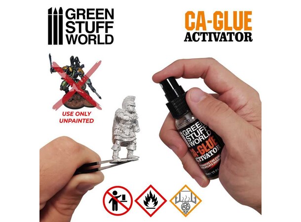 Super Glue Activator Härdar superlim på några sekunder! 