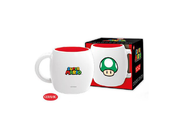 Super Mario Kopp Keramik 368ml 