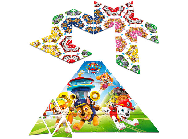 Triominos Junior Paw Patrol Brettspill Norske regler 