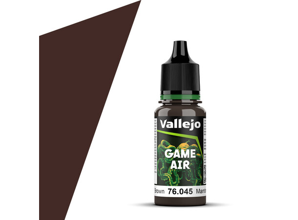 Vallejo Game Air Charred Brown 18ml 