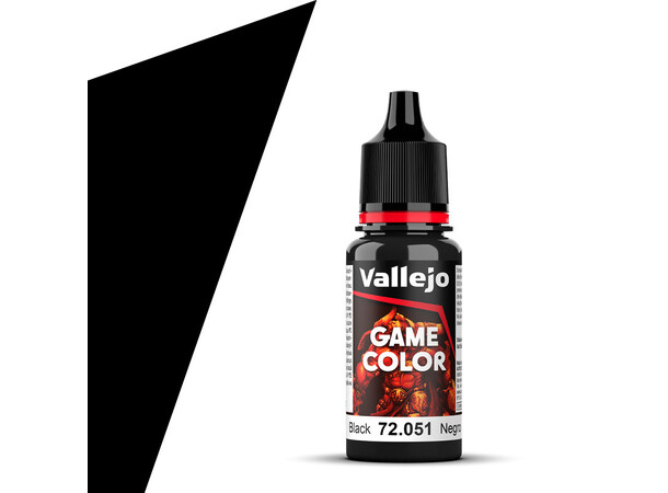 Vallejo Game Color Black 18ml 