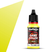 Vallejo Game Color Yellow Wash 18ml - Wash
