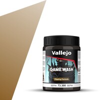 Vallejo Game Wash Sepia 200ml 