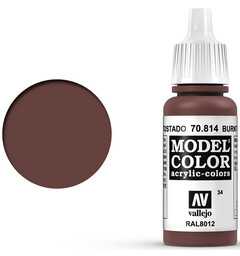 Vallejo Model Color Burnt Red 17ml Tilsvarer 4707AP