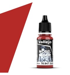 Vallejo Model Color Dark Vermilion 17ml