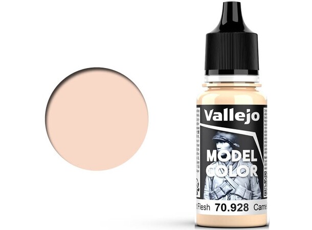 Vallejo Model Color Light Flesh 17ml Tilsvarer 4390AP