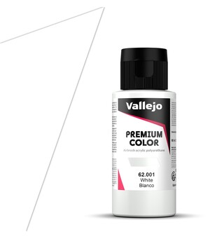 Vallejo Premium Basic White 60ml Premium Airbrush Color