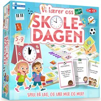 Vi lærer oss skoledagen Lærespill Norsk utgave