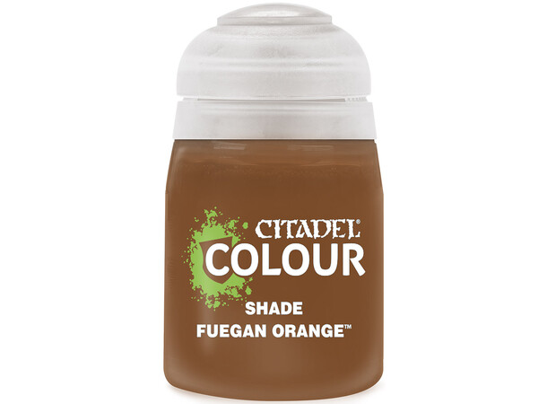 Warhammer Colour Shade Fuegan Orange Tidligere Citadel Colour 
