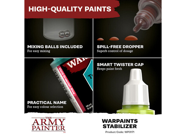 Warpaints Fanatic Stabilizer Army Painter Effects 