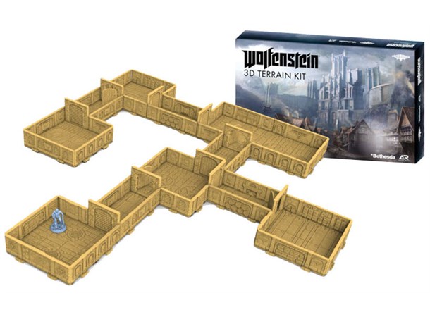 Wolfenstein 3D Terrain Kit Utvidelse til Wolfenstein The Board Game