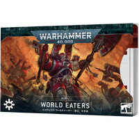World Eaters Index Cards Warhammer 40K