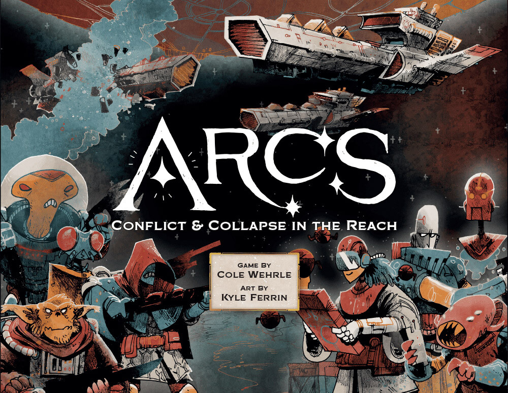 Arcs Brettspill Conflict & Collapse in the Reach