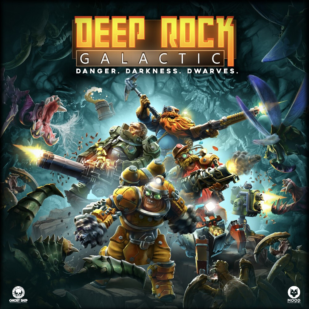 Deep Rock Galactic Brettspill The Board Game Second Edition