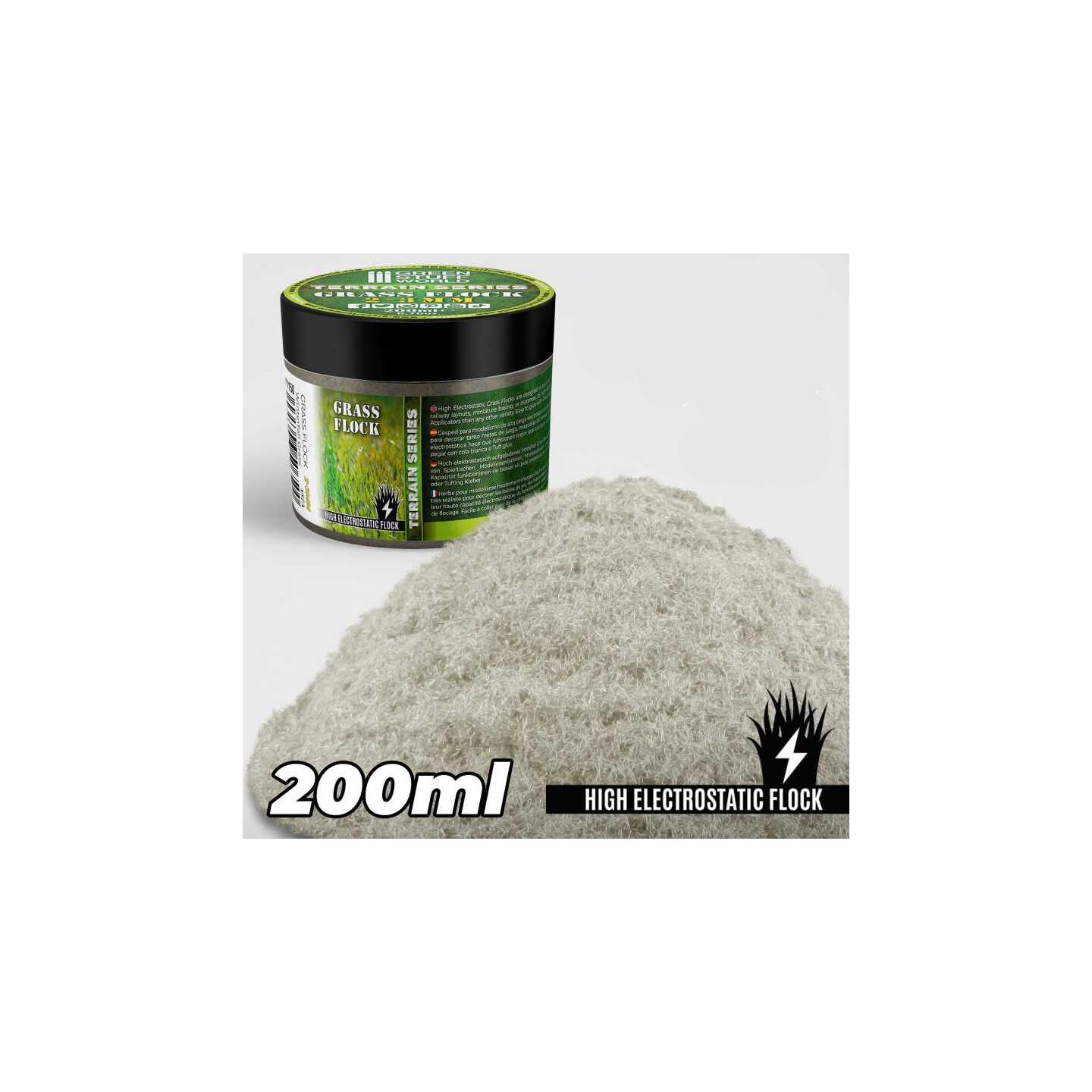 Static Grass Winterfall 2-3mm 200ml Green Stuff World