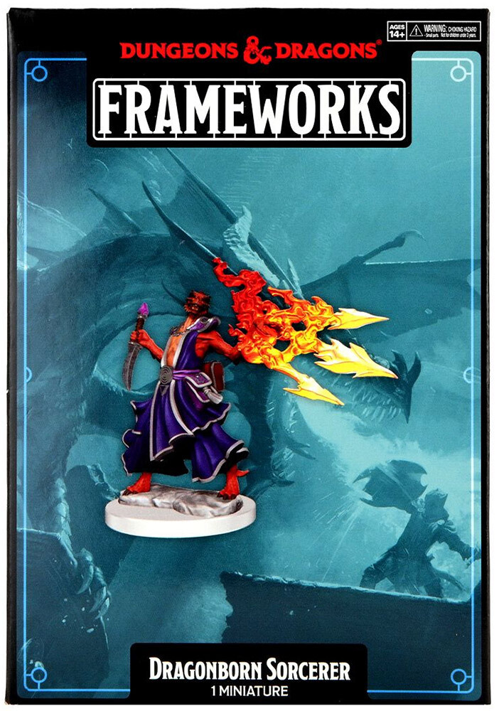 D&D Figur Frameworks Dragonborn Sorcerer Female
