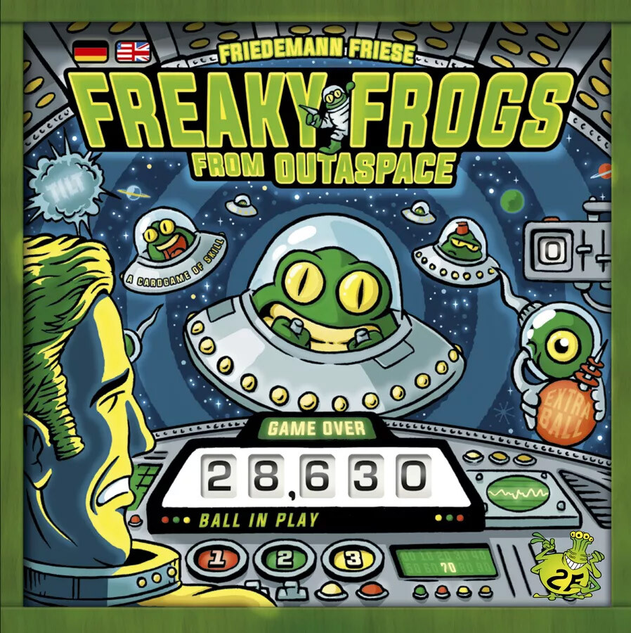 Freaky Frogs from Outaspace Brettspill