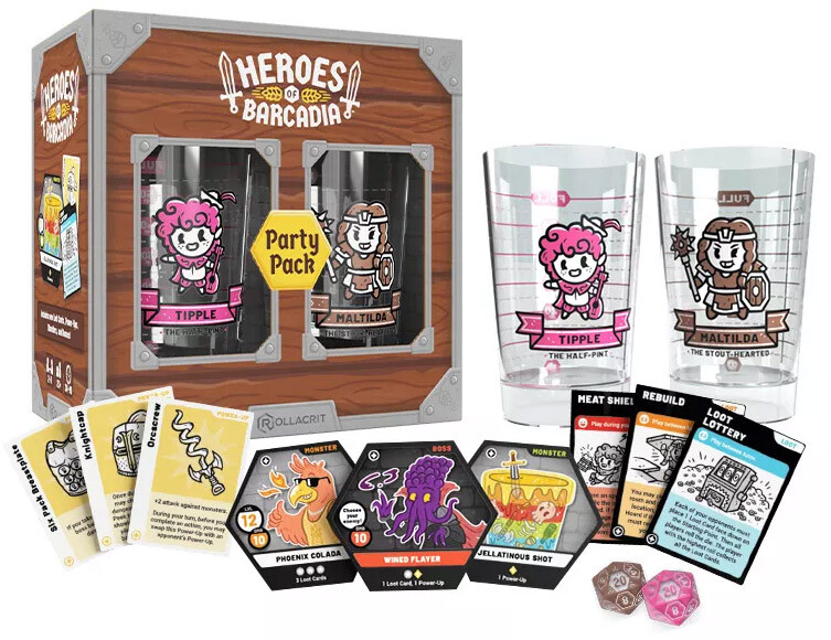 Heroes of Barcadia Party Pack Expansion Utvidelse til Barcadia