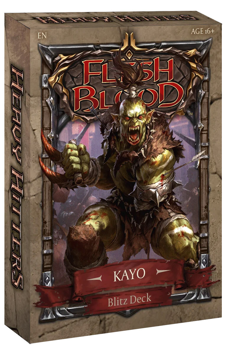 Flesh & Blood Heavy Hitters Kayo Blitz Deck