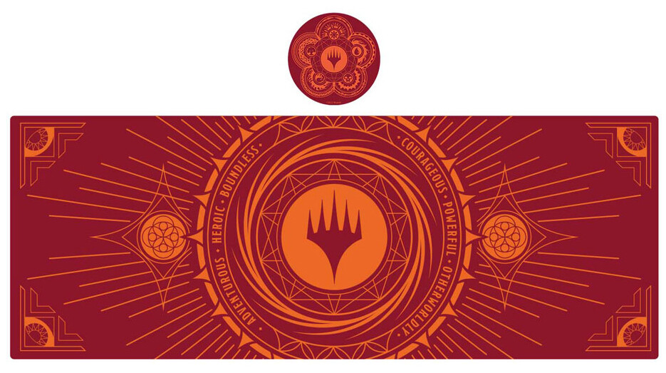 Magic the Gathering Desk Pad 80x30 cm Inkluderer Coaster
