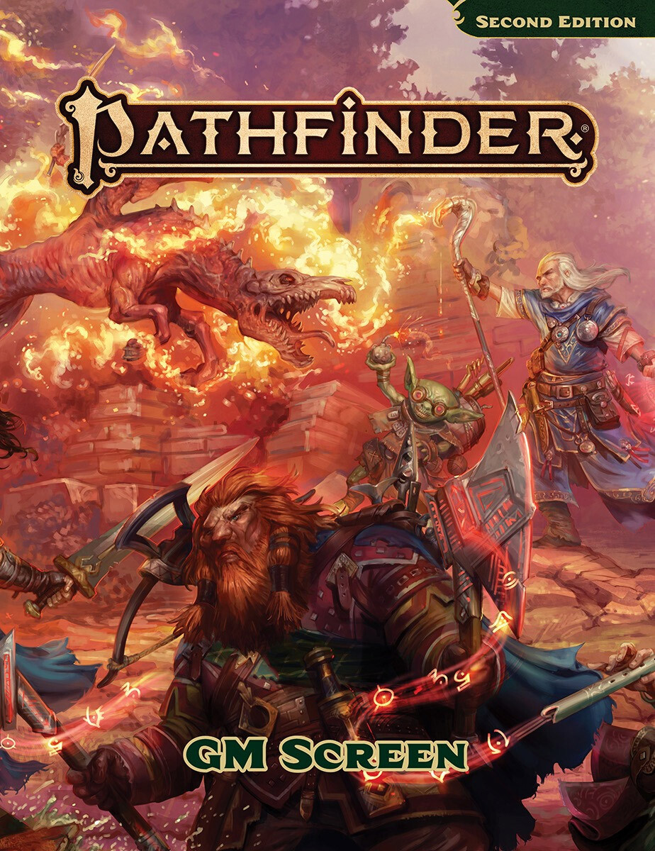 Pathfinder RPG Core GM Screen Second Edition