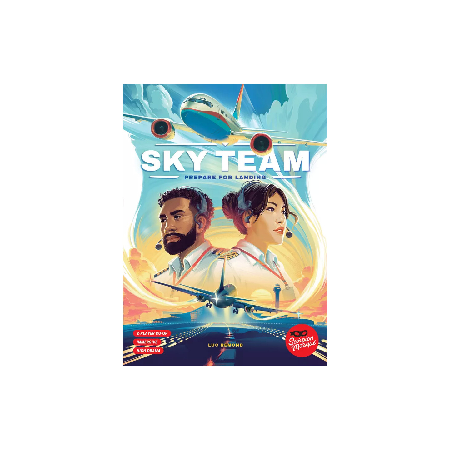 Sky Team Brettspill - Engelsk