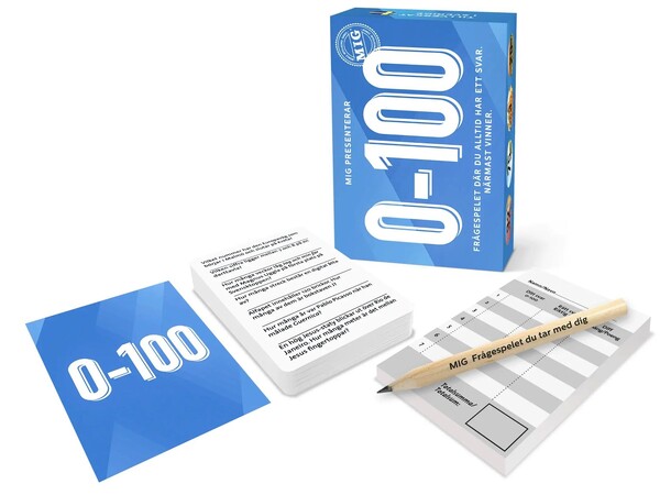 0-100 Mini Blå - SVENSK 