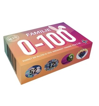 0-100 Mini Familie Brettspill