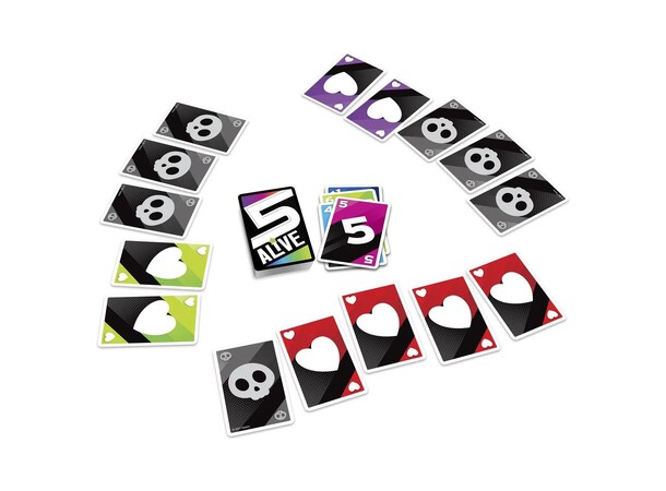 5 Alive Kortspel Svensk Utgåve 