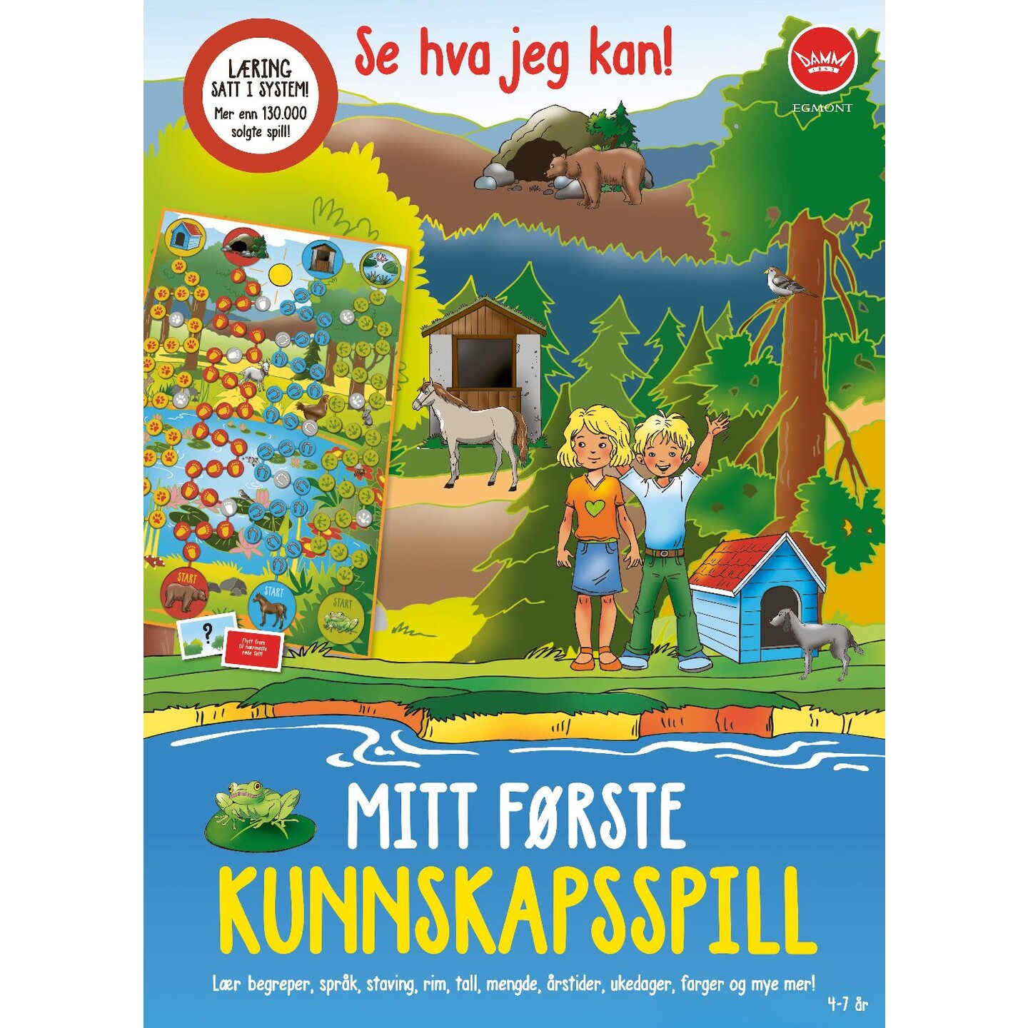 Mitt Første Kunnskapsspill Brettspill Se hva jeg kan 2025 - Norsk