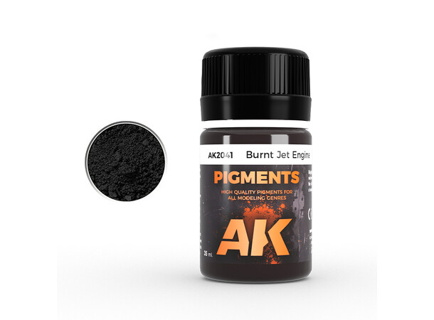 AK Pigments Burnt Jet Engine 