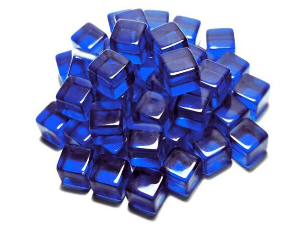 Acrylic Cube Tokens - Blue Green Stuff World