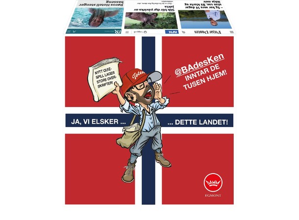 BAdesKen Ja vi Elsker Spørrespill 