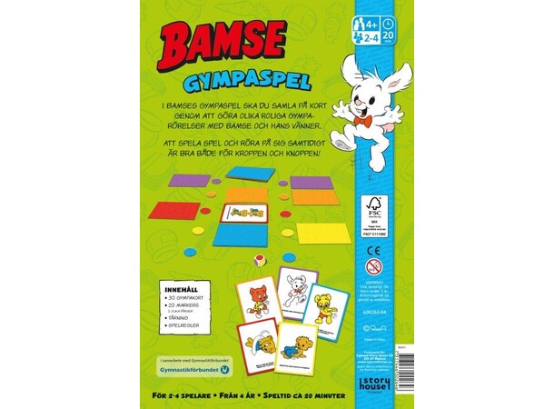 Bamse Gympaspel - SVENSK 
