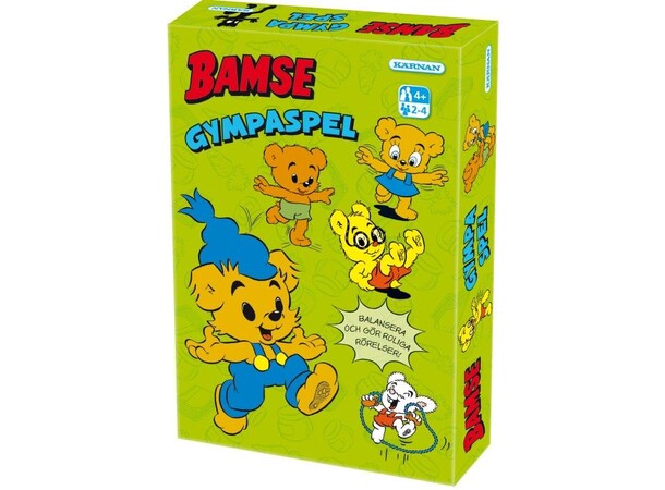 Bamse Gympaspel Brädspel Svensk utgåva 