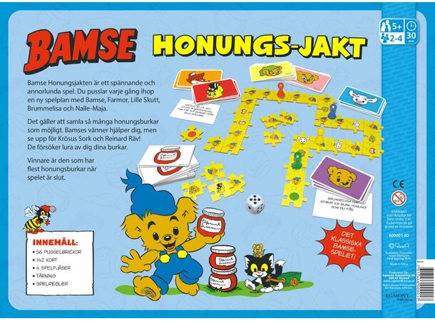 Bamse Honungs jakt - SVENSK 