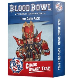 Blood Bowl Chaos Dwarf Card Pack