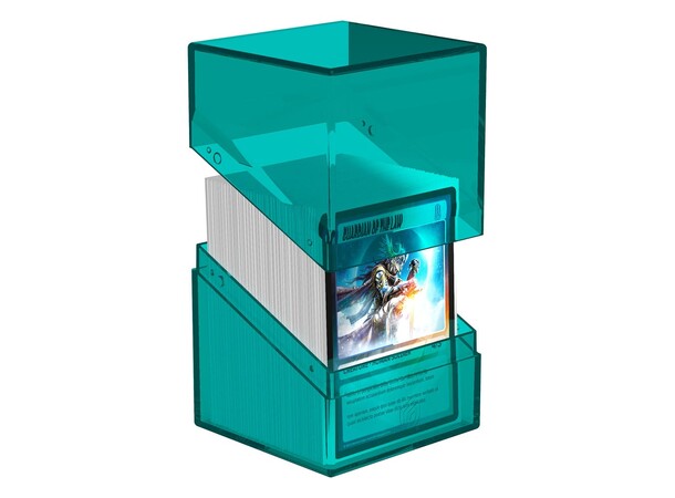 Boulder 100+ Clear Malachite Ultimate Guard Card Box 