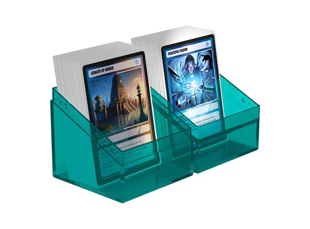 Boulder 100+ Clear Malachite Ultimate Guard Card Box 