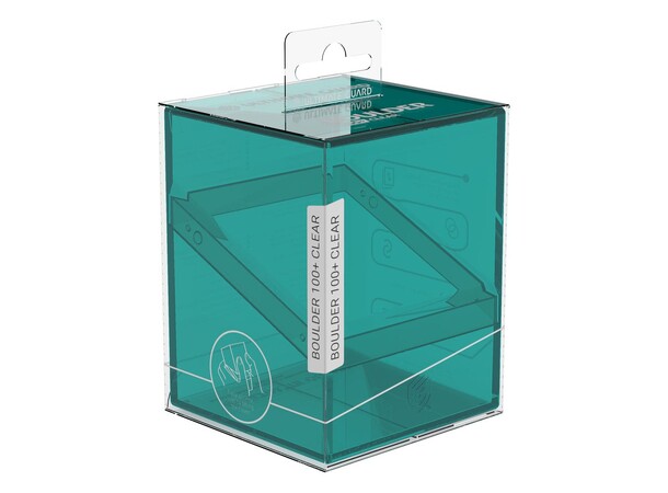 Boulder 100+ Clear Malachite Ultimate Guard Card Box 