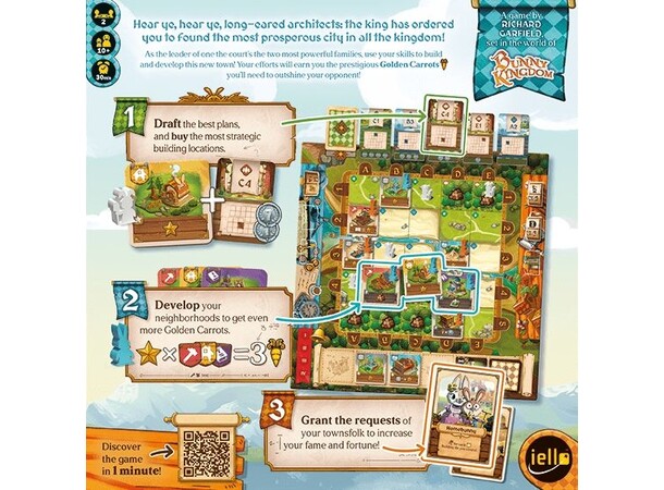 Bunny Kingdom Town Brettspill 