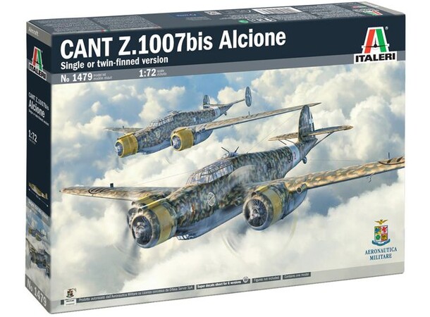 CANT Z.1007bis Alcione Italeri 1:72 Byggesett 